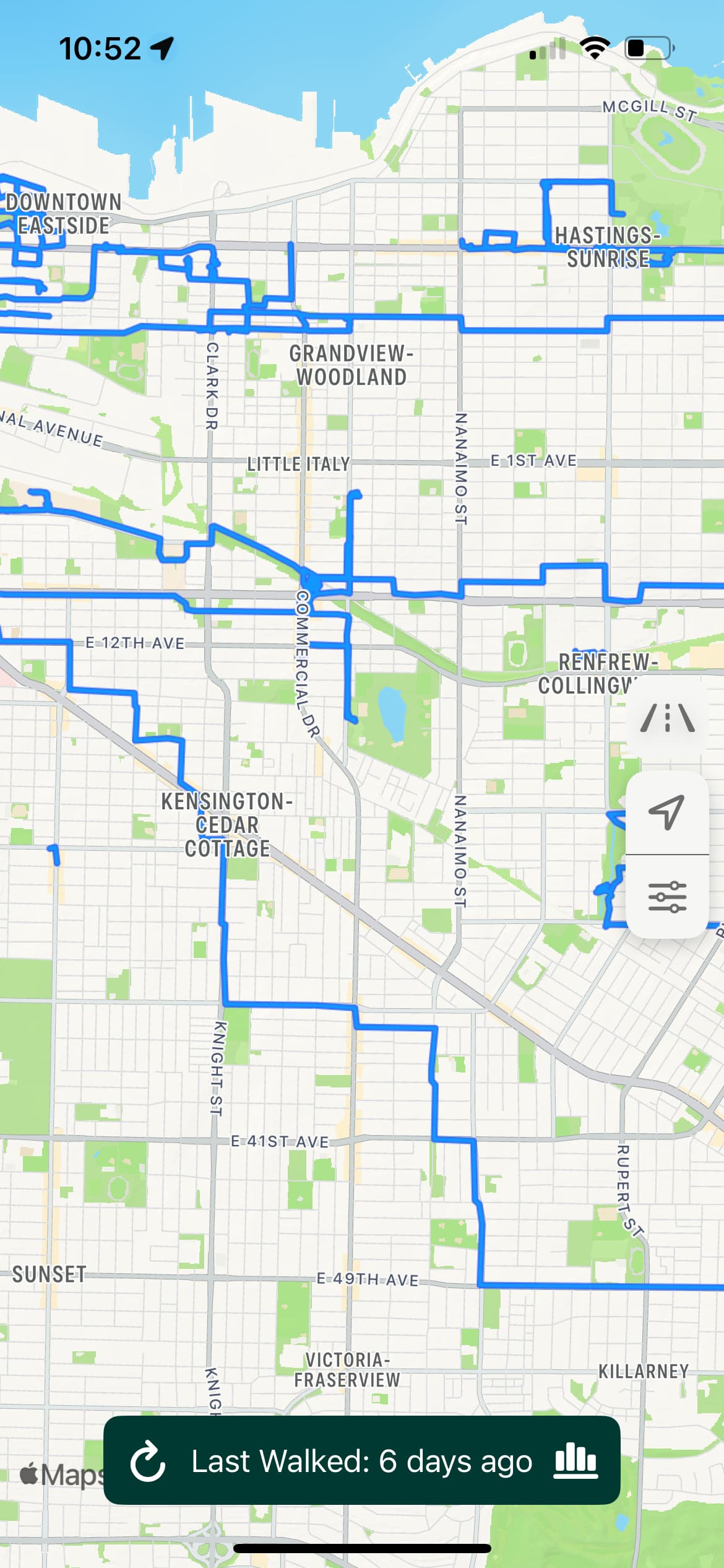Track your walks